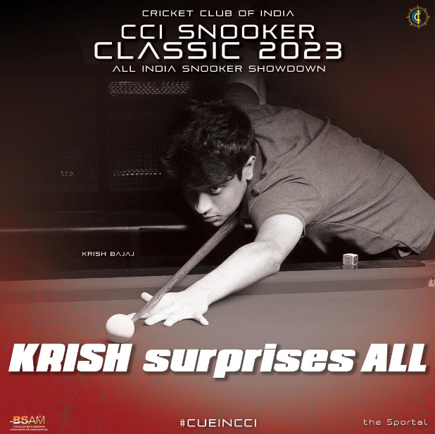 Krish makes CCI proud!!