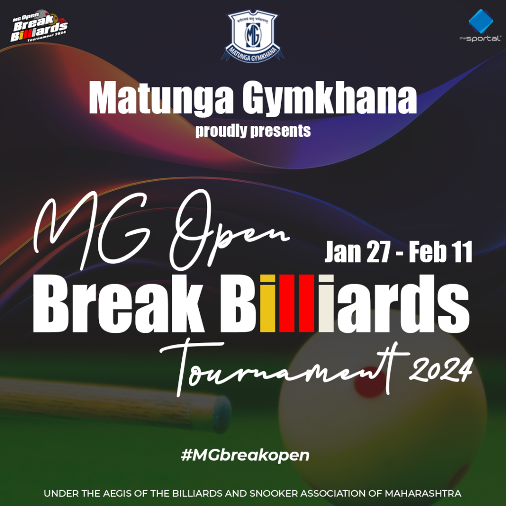 “Billiards Resurgence: MG Open 2024 Sets the Stage for Break Billiards”