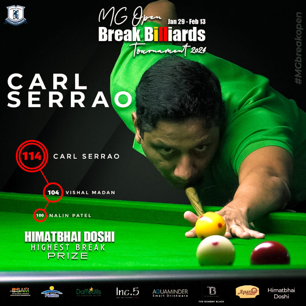 A 114 for Carl Serrao!