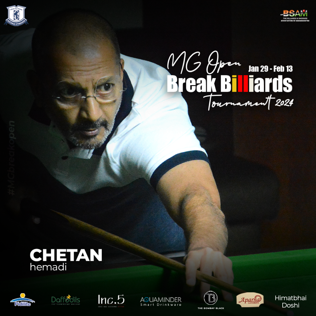 Hemadis steady play halts Kasare in Round 1