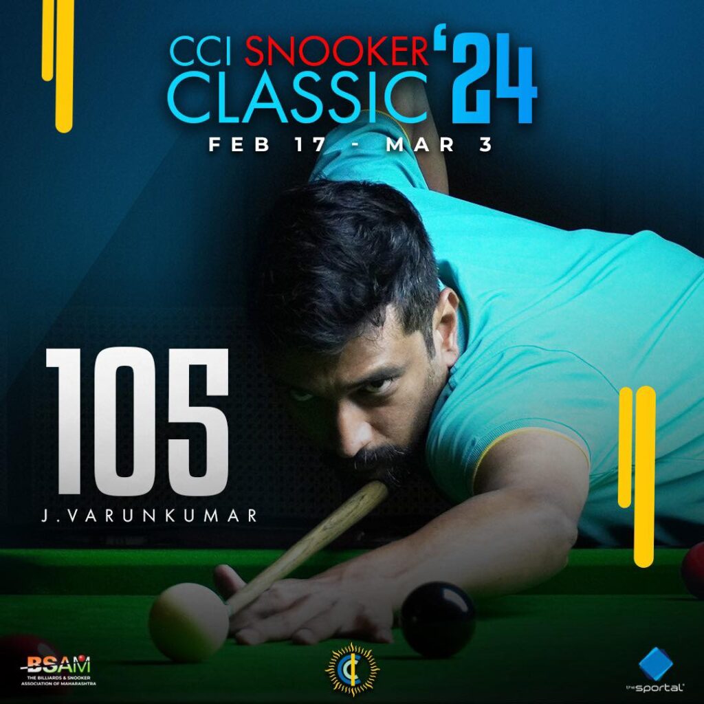 J. Varunkumar fires an impressive 105!