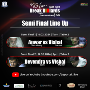 Semi Final Line Up Unveiled!