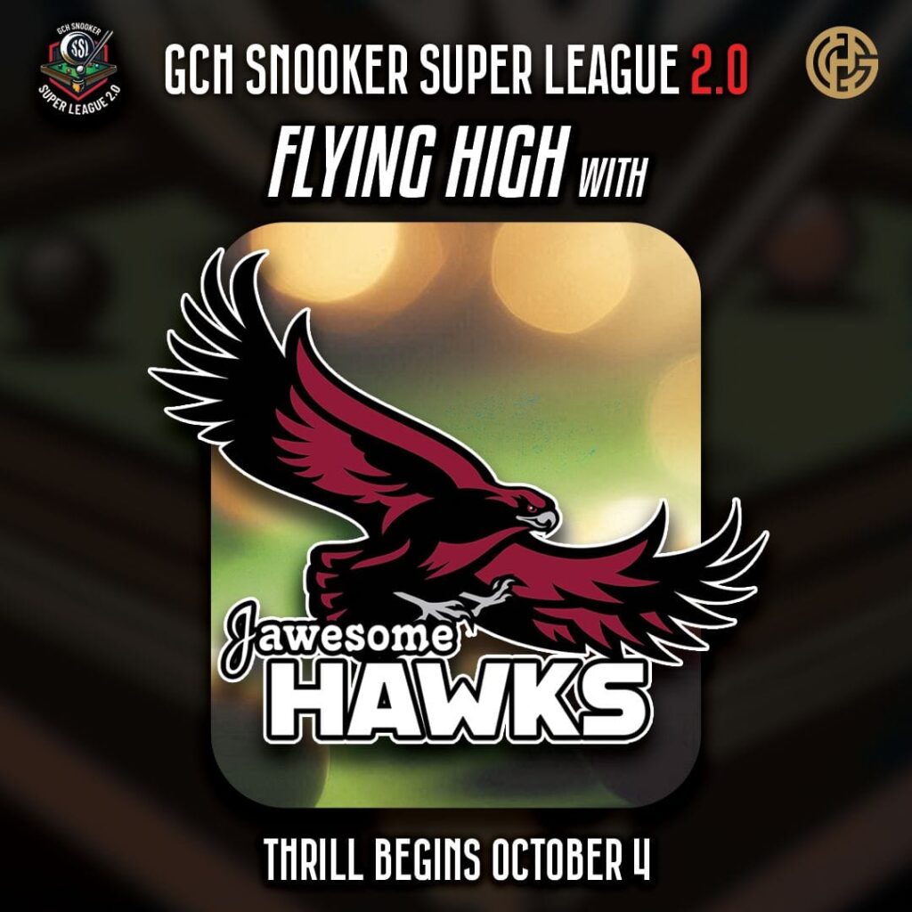 Jawesome Hawks: Soaring to New Heights in GCH Snooker League 2.0