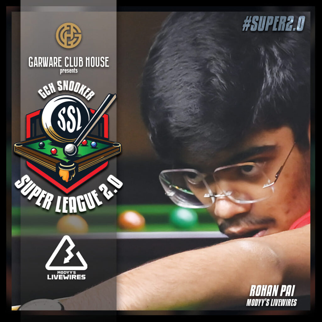 Rohan Pai: The Young Prodigy Who Delivered for Livewires!