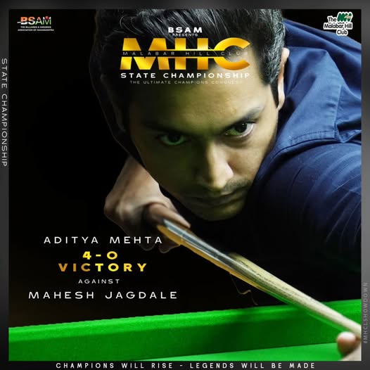 A Dominant Start by Aditya Mehta!