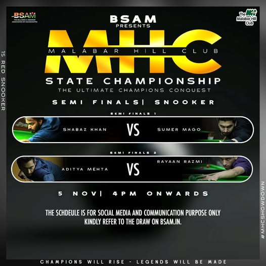 The Semi-Final Clash: A Battle of Titans at the Malabar Hill Club State Championship 2024