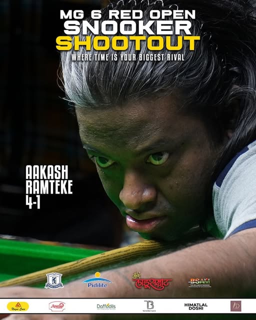 Aakash Ramteke Secures a Commanding 4-1 Victory Over Ashish Gore!