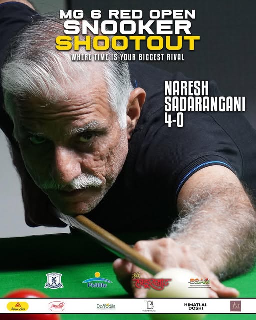 Naresh Sadarangani Kicks Off with a Whitewash!
