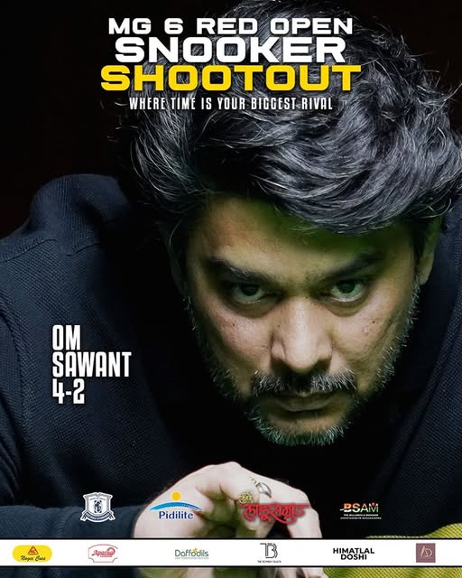 Om Sawant Triumphs Over Pranav Desai with a 4-2 Victory!