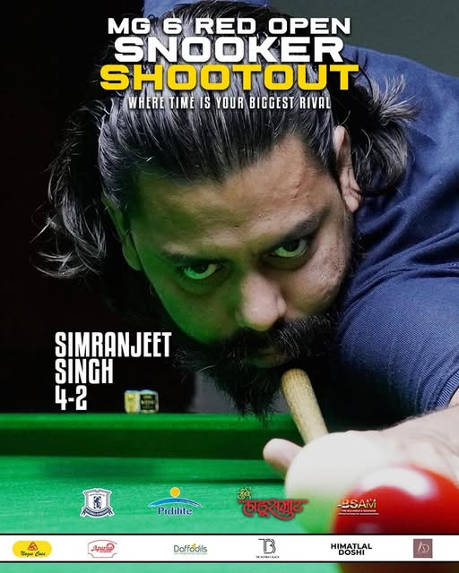 Simranjeet Storms into Round 2 with a Dominant 4-2 Win!