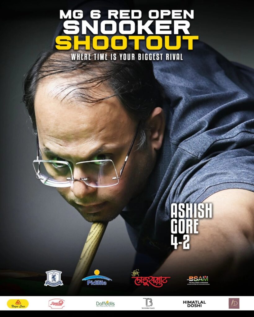 Ashish Gore Claims Round One Victory!