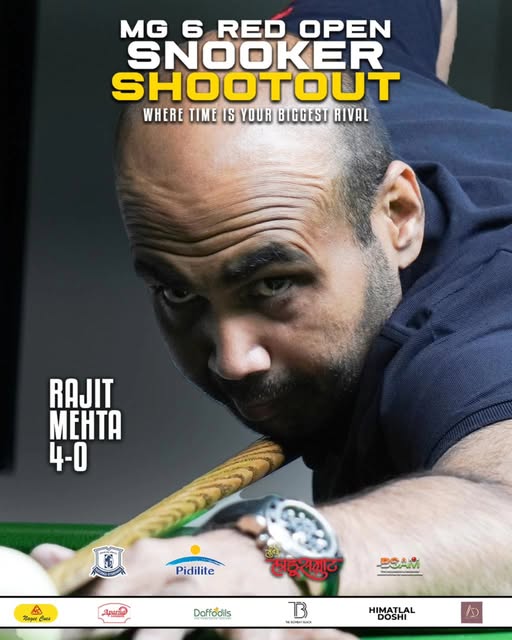 Rajit Mehta’s 4-0 Dominance Leaves Hormuz Pardiwala Struggling! 🔥🎱