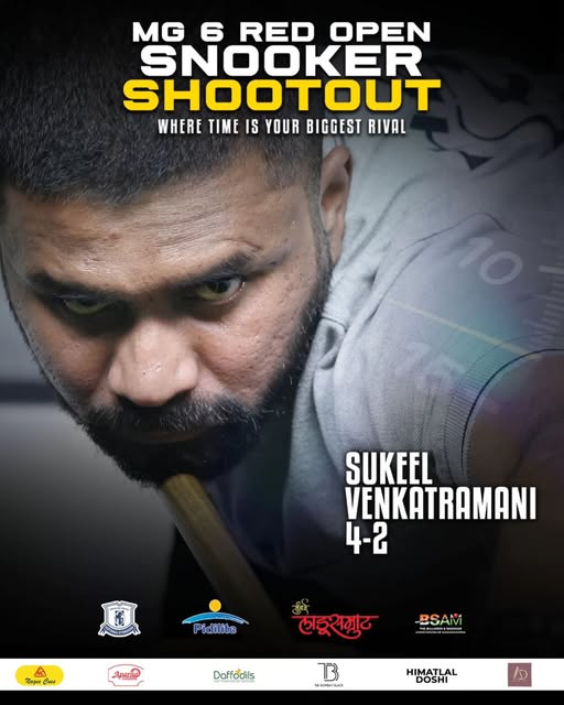 Sukeel Venkataraman Dominates Azam Khan in a Masterclass of Snooker!🎱