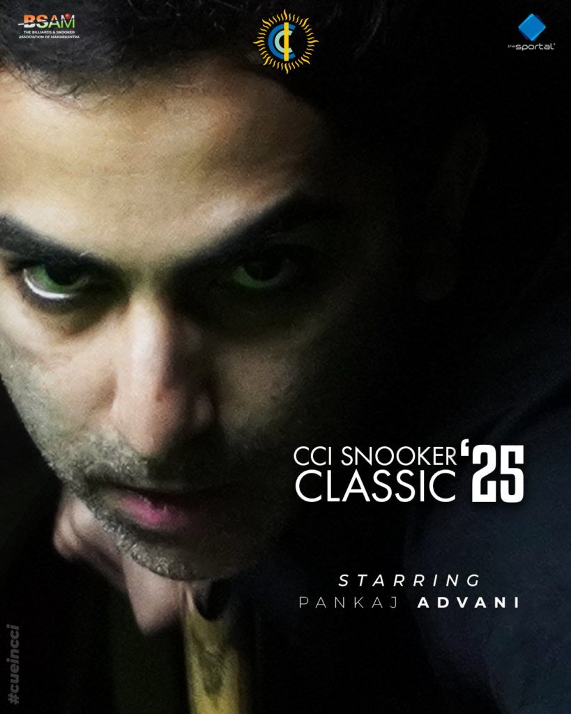 Defending Champ & Asian Champion Pankaj Advani to Headline CCI Classic 2025!