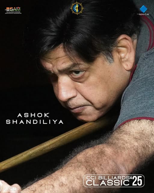 Blast from the Past: Ashok Shandilya Lights Up CCI Billiards Classic 2025