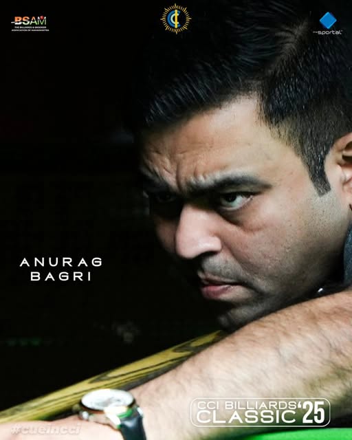 Anurag Stuns Alok Kumar in Group G Opener at CCI Billiards Classic 2025